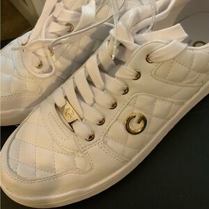 New with Tags GBG LA Quilted platform Sneakers with Gold embellishments  Size 11